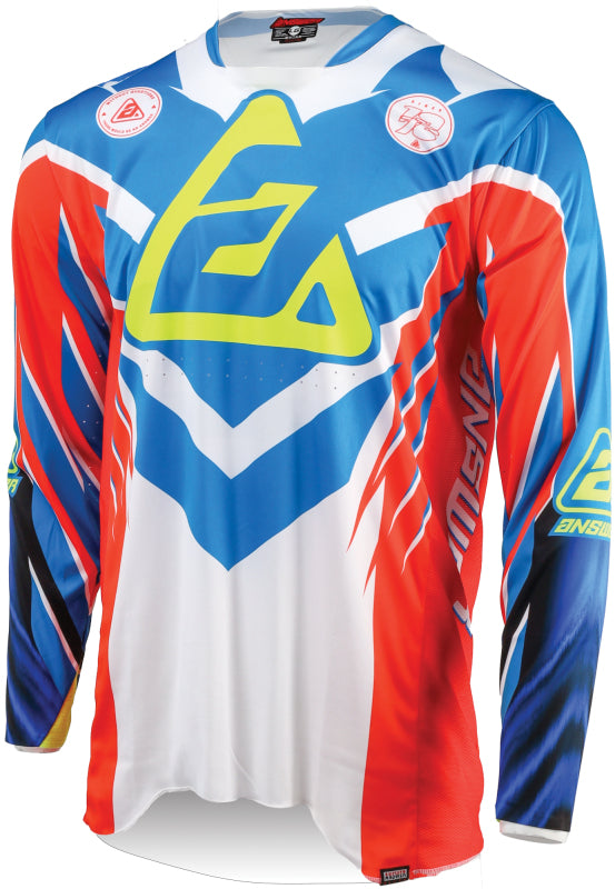 Answer 24 Elite Xotic Jersey Red/White/Blue - Medium 442516