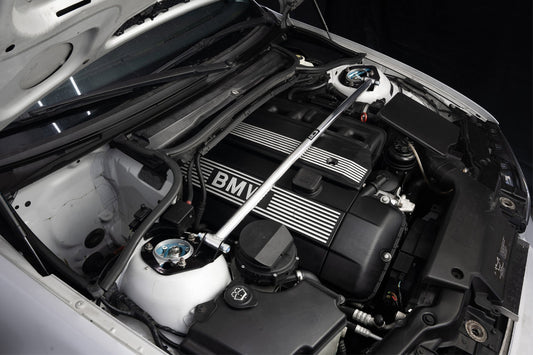 HPS Performance Front Strut Bar 2002-2006 BMW 3-Series E46, 42-103