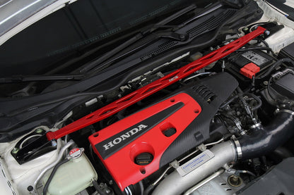 HPS Performance Front Strut Bar Honda 2017-2023 Civic Type R 2.0L Turbo, 42-111