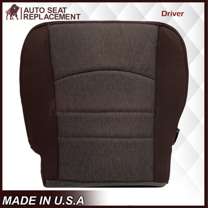 2013 - 2018 Dodge Ram 1500 2500 SLT Outdoorsman Cloth Seat Covers In Brown