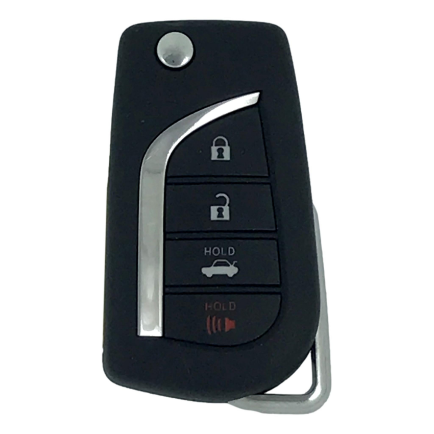 Toyota Camry Corolla 2018-2026 OEM 4 Button Flip Key HYQ12BFB / HYQ12BGF (H/8A Chip)