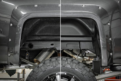 Chevrolet Rear Wheel Well Liners 15-19 Silverado 2500HD/3500HD Rough Country