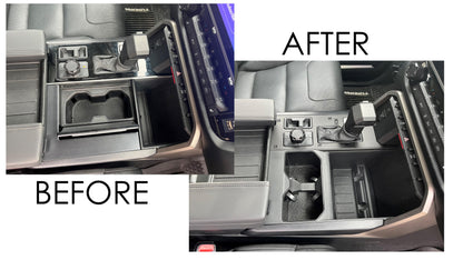 Cup Holder "Downgrade" Kit (2022+ Tundra)