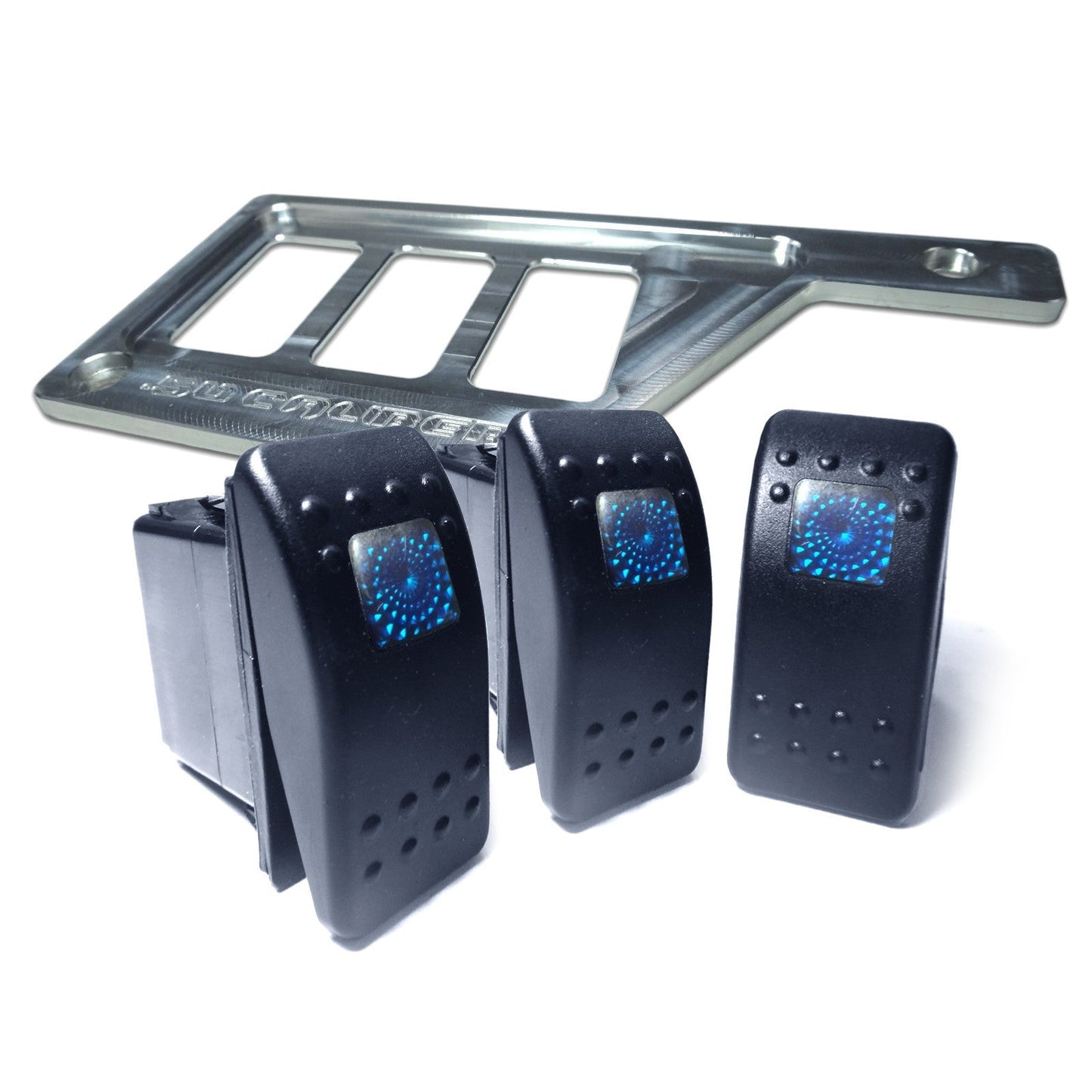 RZR XP1000 Left Side 3 Switch Dash Panel