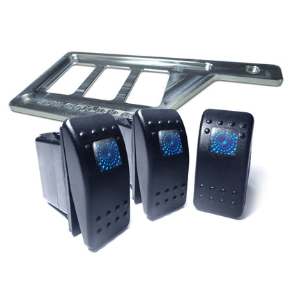 RZR XP1000 Left Side 3 Switch Dash Panel