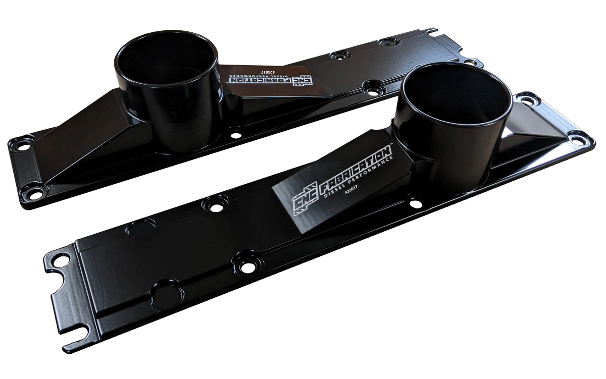 94.5-95 7.3L CNC Fab 3 Inch 8 Bolt Billet Intake Plenums