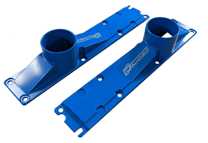 94.5-95 7.3L CNC Fab 3 Inch 8 Bolt Billet Intake Plenums