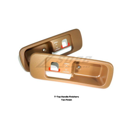 ZSPEC T-Top Handle Finisher Set for Nissan Z32 300zx w/NON-LOCKING T-tops