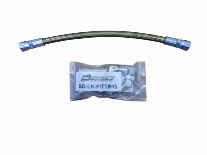 94.5-03 7.3L CNC Fabrication Driver Side Replacement Hpop Line With Fittings