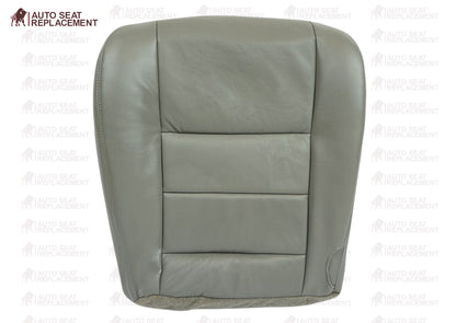 2002 2003 2004 2005 2006 2007 Ford F250 F350 Lariat Bottom Leather Seat Cover Gray