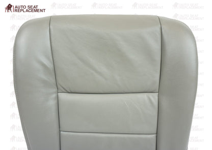 2002 2003 2004 2005 2006 2007 Ford F250 F350 Lariat Bottom Leather Seat Cover Gray