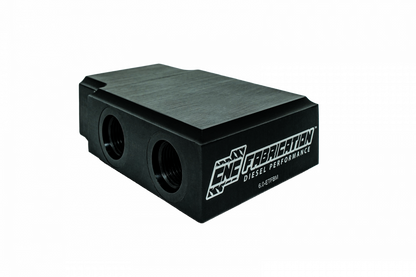 05-07 6.0L CNC Fabrication In-line Transmission Filter By-pass Manifold