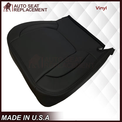 2002-2005 Dodge Ram ST WORK TRUCK 1500 2500 3500 Replacement Seat Covers In Dark Slate "Dark Gray" Synthetic Leather (Vinyl)