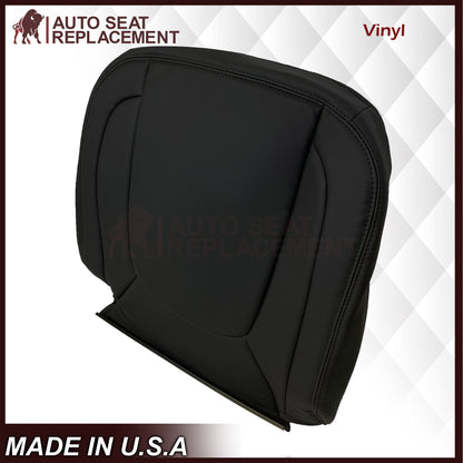 2002-2005 Dodge Ram ST WORK TRUCK 1500 2500 3500 Replacement Seat Covers In Dark Slate "Dark Gray" Synthetic Leather (Vinyl)