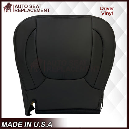 2002-2005 Dodge Ram ST WORK TRUCK 1500 2500 3500 Replacement Seat Covers In Dark Slate "Dark Gray" Synthetic Leather (Vinyl)