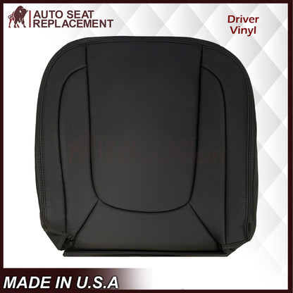 2002-2005 Dodge Ram ST WORK TRUCK 1500 2500 3500 Replacement Seat Covers In Dark Slate "Dark Gray" Synthetic Leather (Vinyl)