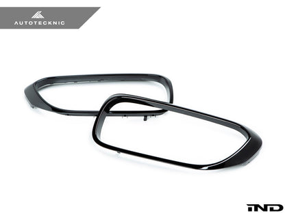 AutoTecknic Gloss Black Front Grille Surround Set - BMW F90 M5