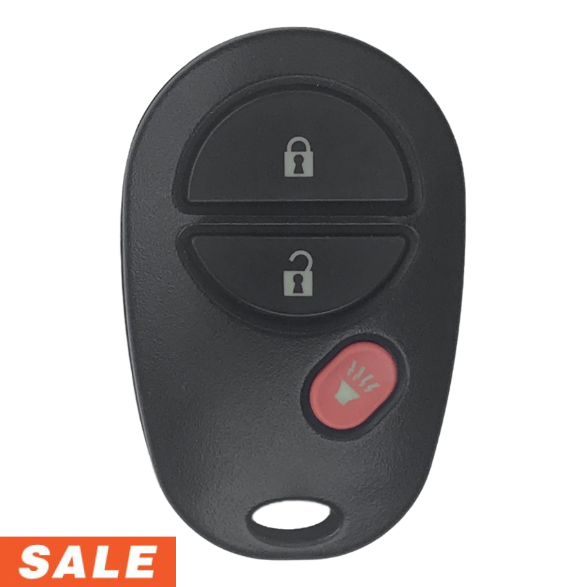 Toyota Sienna Tacoma Tundra 3 Button Remote 2004-2020 For GQ43VT20T | Aftermarket