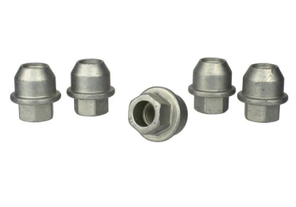 Ford Racing 05-14 Mustang 1/2in -20 Thread Cone Seat Open Lug Nut Kit (5 Lug Nuts) M-1012-H