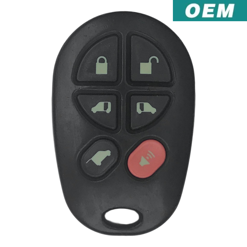 Toyota Sienna 2004-2018 OEM 6 Button Keyless Entry Remote GQ43VT20T