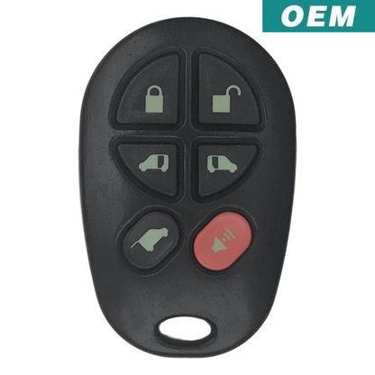 Toyota Sienna 2004-2018 OEM 6 Button Keyless Entry Remote GQ43VT20T