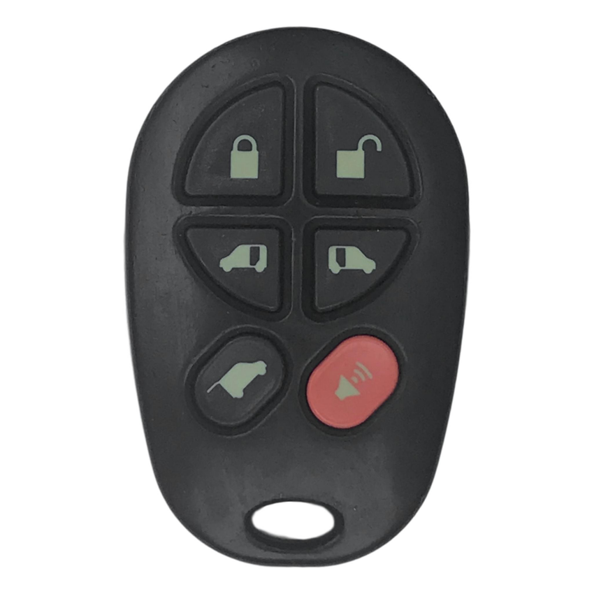 Toyota Sienna 2004-2018 OEM 6 Button Keyless Entry Remote GQ43VT20T