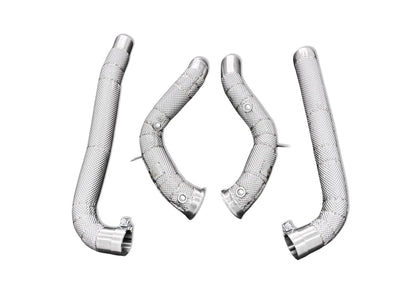 Mercedes AMG GT MaxFlow Heat-Shielded Downpipes