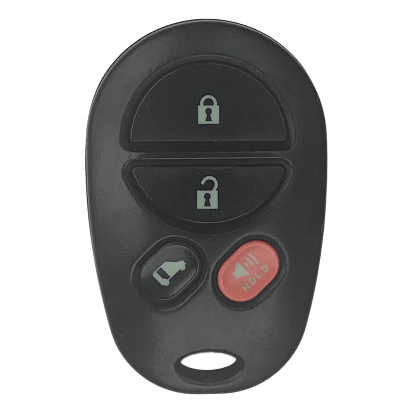 Toyota Sienna 2004-2013 OEM 4 Button Keyless Entry Remote GQ43VT20T