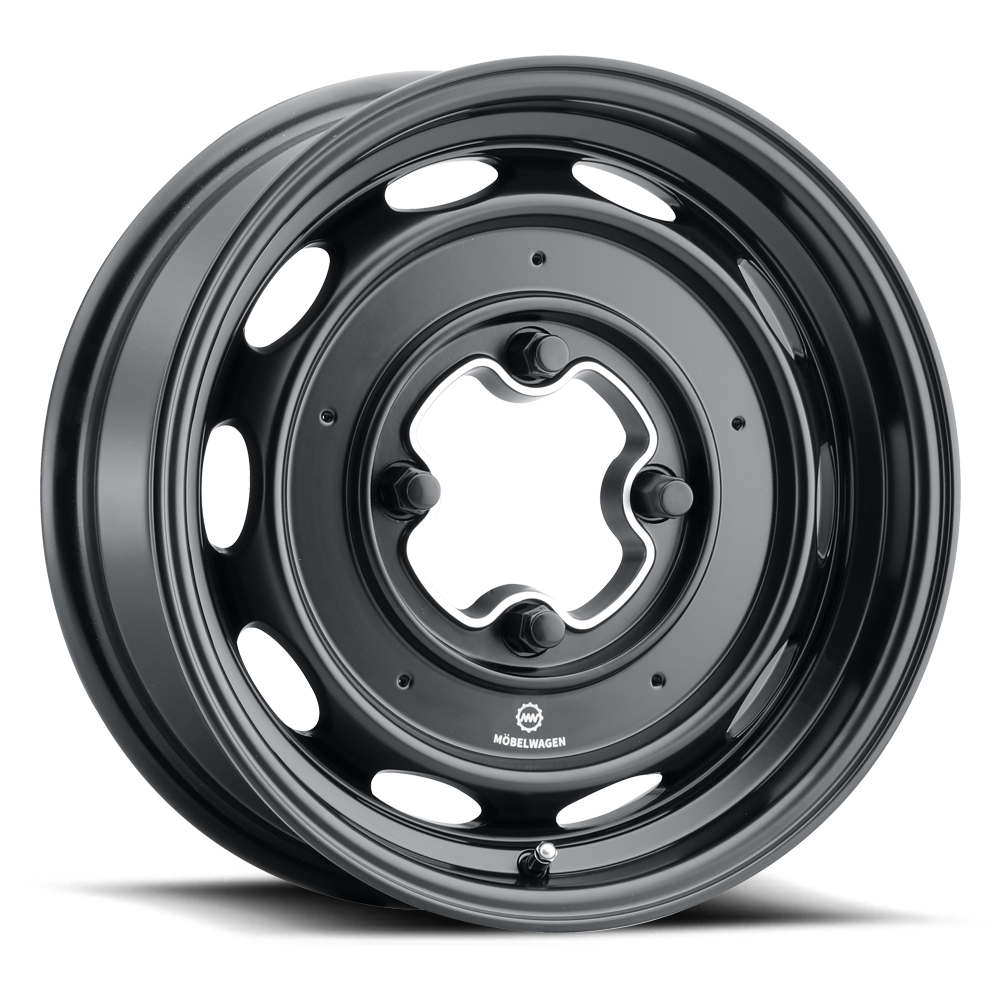 Mobelwagen MW INTERCEPTOR BLACK 15X5.5 4X130mm +20