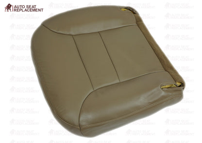 1995 1996 Chevrolet Tahoe Suburban Driver or Passenger Bottom Seat Cover Neutral Tan