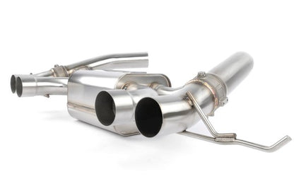 Dinan Valved Axle-Back Exhaust - 2021-2025 BMW M3/M4 Stainless Steel - Polished Tips - G80/G82/G83