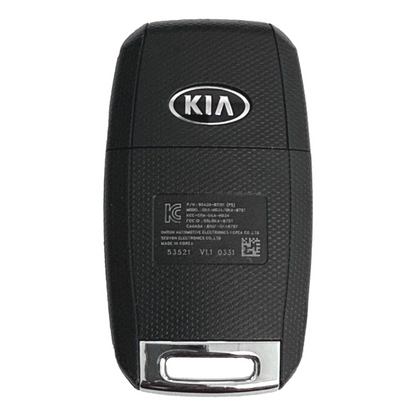 Kia Soul 2017-2019 OEM 4 Button Flip Key Remote w/ Hatch OSLOKA-875T