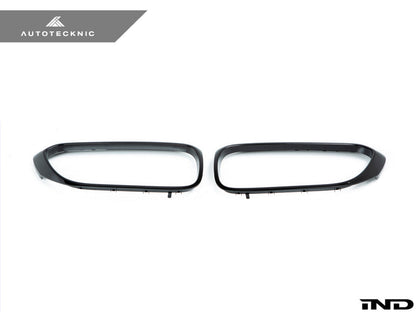 AutoTecknic Gloss Black Front Grille Surround Set - BMW F90 M5
