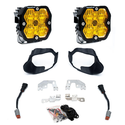 Squadron 2.0 Sport Fog Pocket Light Kit Mercedes 2019-26 Sprinter Van 1500/2500/3500/3500XD Baja Amber