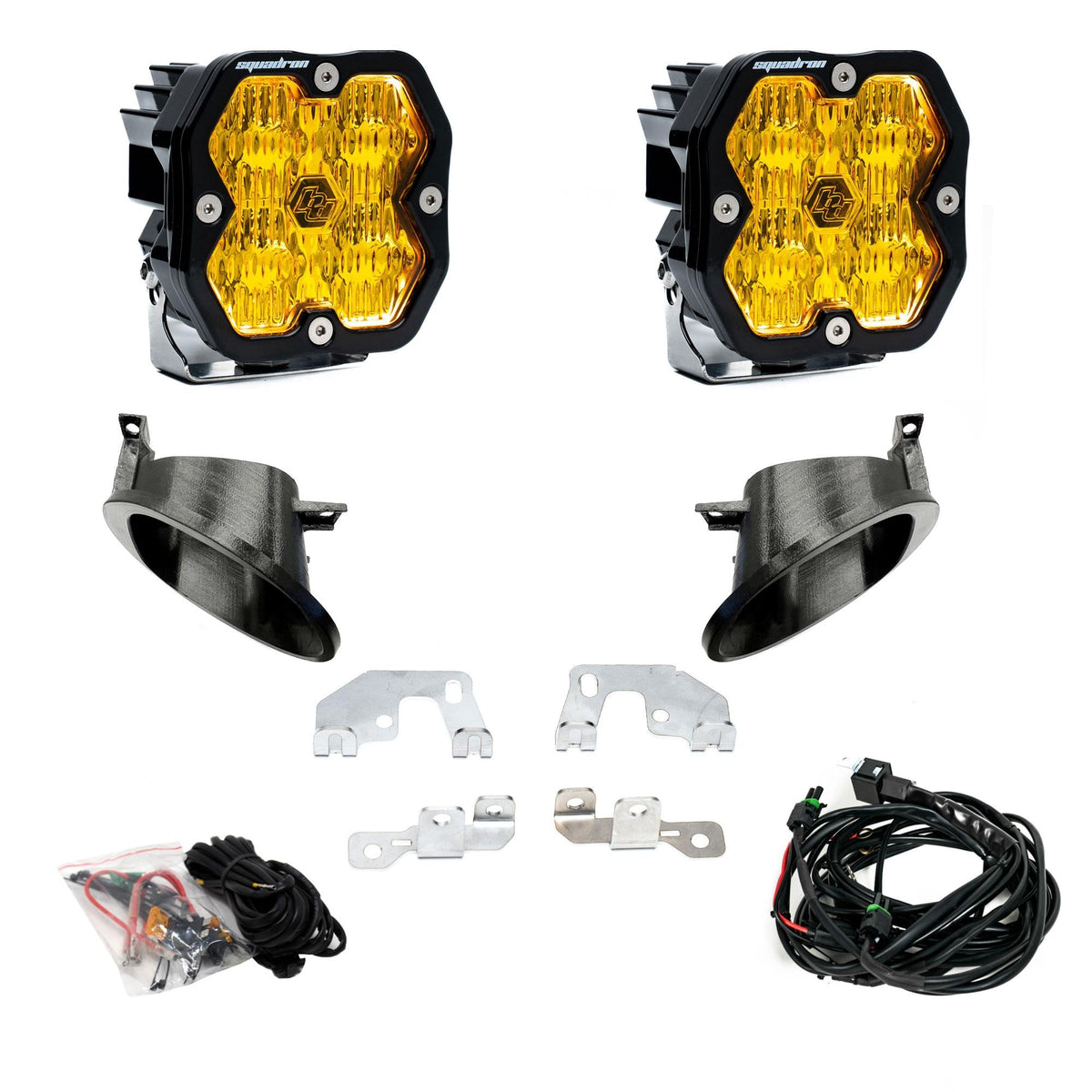 Squadron 2.0 Sport Fog Pocket Light Kit Mercedes 2014-18 Sprinter Van 2500/3500 Baja Amber