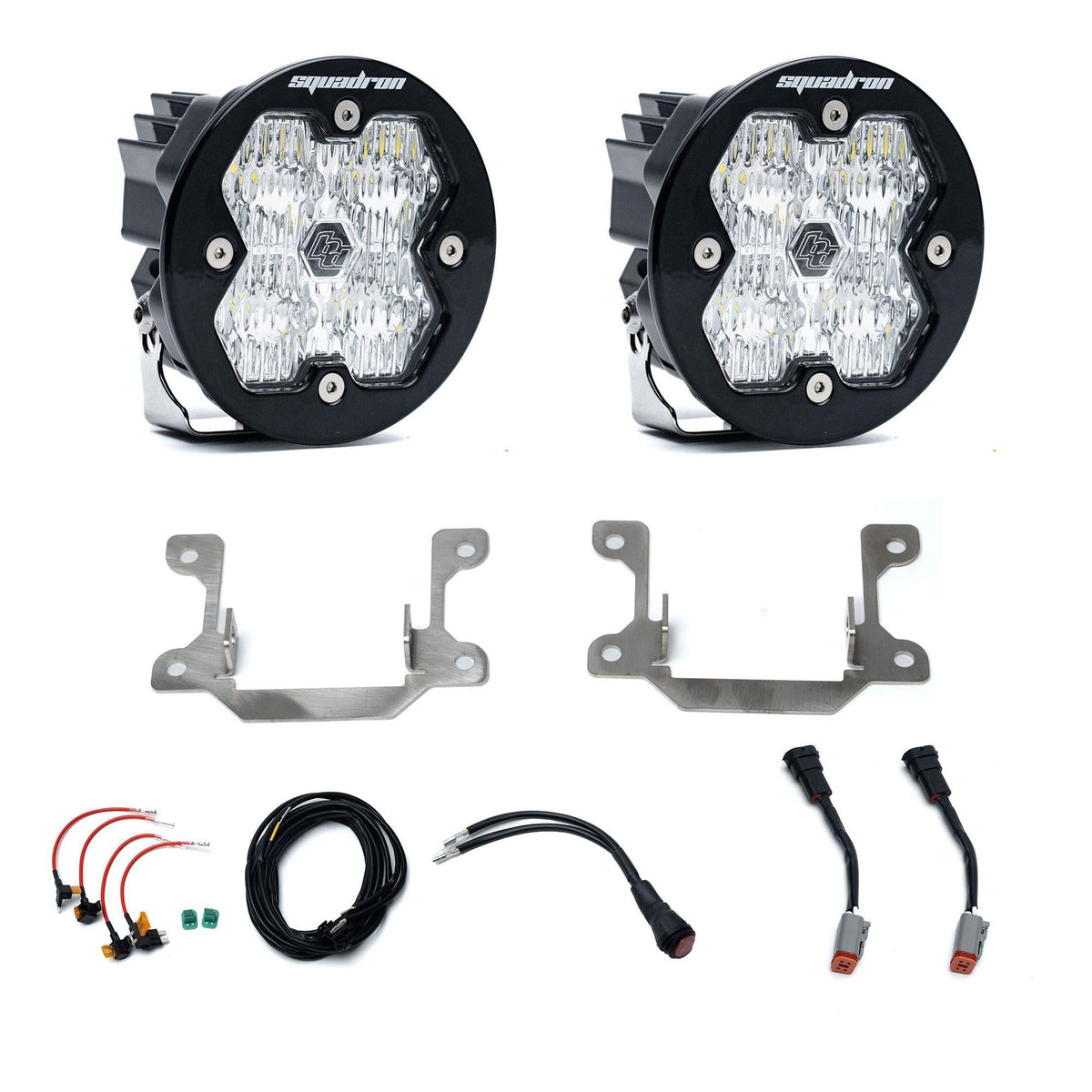 Squadron 2.0 Sport Fog Pocket Light Kit Ram 2019-25 2500/3500 Big Horn Clear