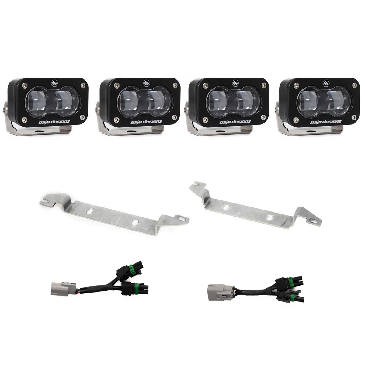 S2 SAE OEM Fog Light Replacement Kit 2024-On Toyota Tacoma TRD Pro/Trailhunter Clear