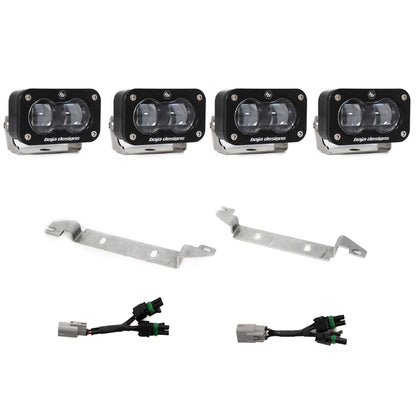 S2 SAE OEM Fog Light Replacement Kit 2024-On Toyota Tacoma TRD Pro/Trailhunter Clear