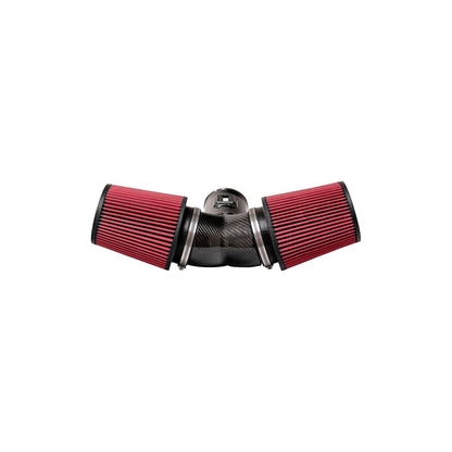 CORSA Black / Carbon Fiber Air Intake for 2020+ Corvette C8 (44003D)