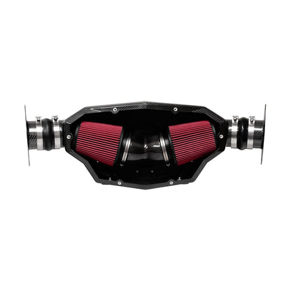 CORSA Black / Carbon Fiber Air Intake for 2020+ Corvette C8 (44003D)