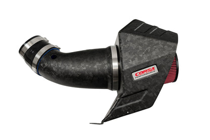 CORSA Performance Corsa 20-23 Dodge Durango SRT Hellcat Carbon Fiber Air Intake w/ DryTech Forged CF - Black 44011D-MF