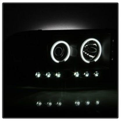 Spyder Dodge Ram 1500 02-05 03-05 Projector Headlights CCFL Halo LED Blk Smke PRO-YD-DR02-CCFL-BSM 5078797
