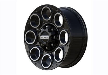 Ford Racing 05-22 Super Duty 20in Black w/Machined Face Wheel Kit M-1007K-S2008GBM