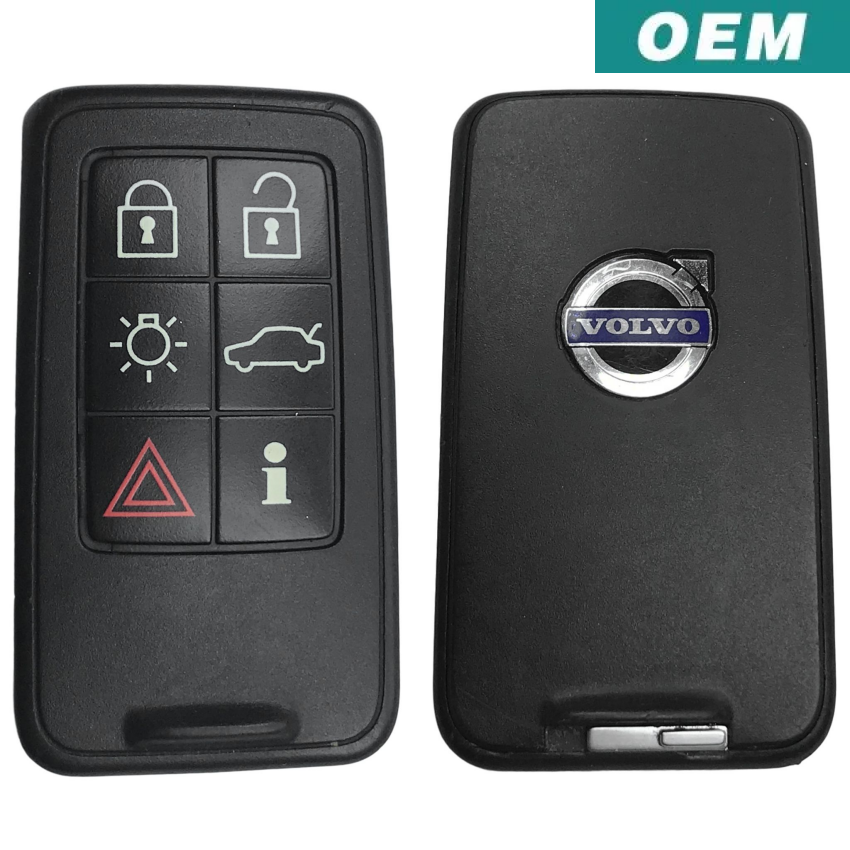 Volvo 2007-2018 OEM 6 Button Smart Key 434 MHz Keyless Go KR55WK49266
