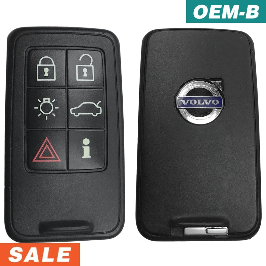 Volvo 2007-2016 OEM 6 Button Smart Key 902 MHz Keyless Go KR55WK49266