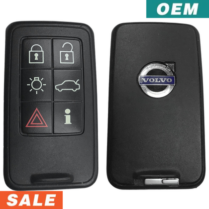 Volvo 2007-2016 OEM 6 Button Smart Key 902 MHz Keyless Go KR55WK49266