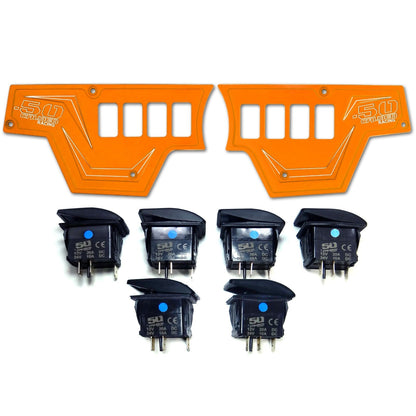 RZR XP1000 8 Switch Dash Panel