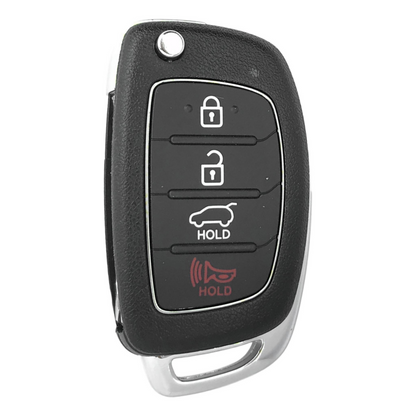 Hyundai Santa Fe 2013-2016 OEM 4 Button Flip Key Remote FCC: TQ8-RKE-3F04