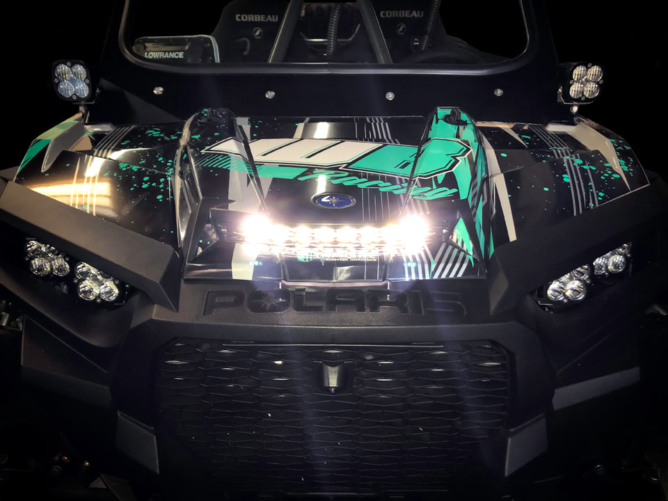 Polaris RZR Turbo XP 16-18 Hood Scoop Kit