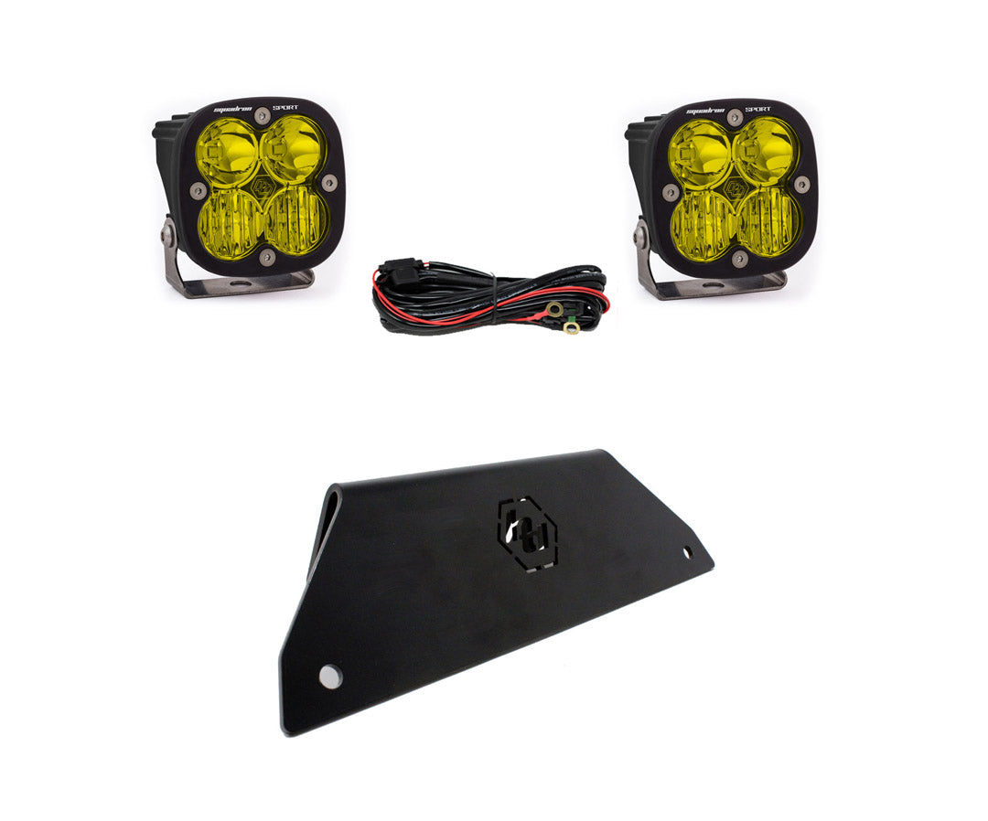 Polaris RZR Pro XP Lower Bumper LED Light Kit Sport D/C Baja Amber